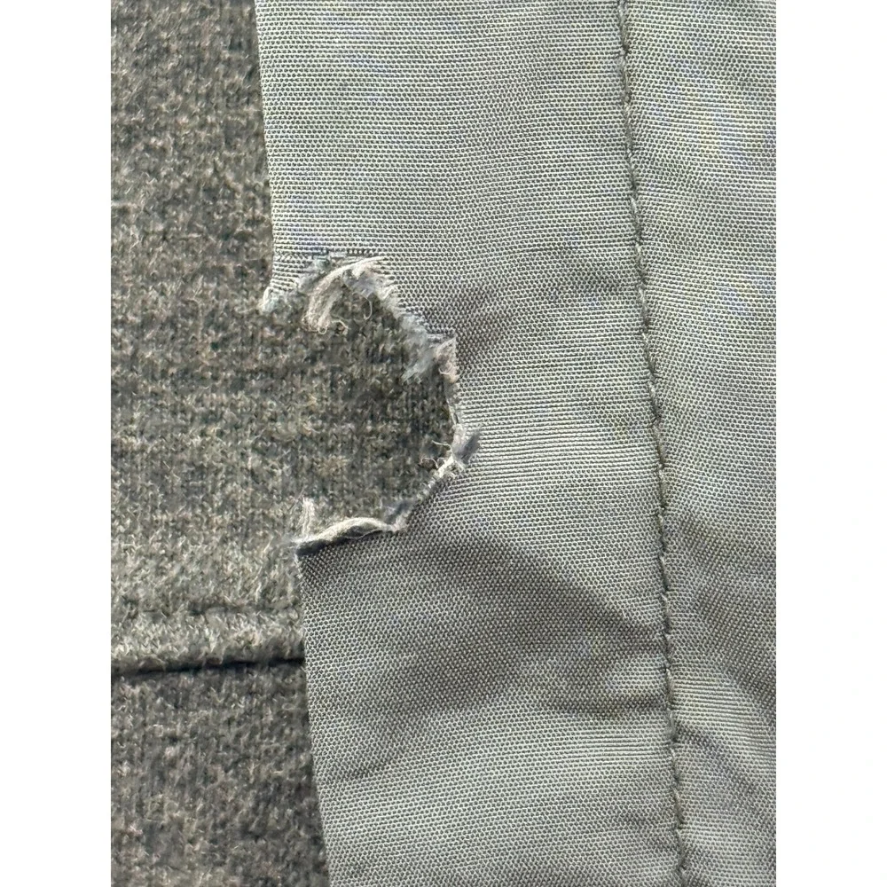 Banana Republic Hoodie Jacket Mens Gray‎ Full Zip Hooded Heavy Jacket
